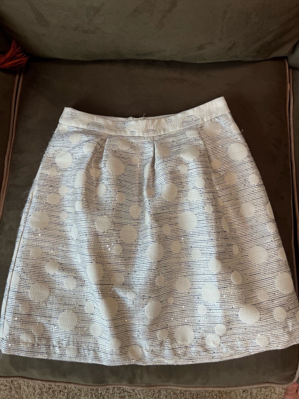 Anthropologie Maeve Polka Dot Skirt